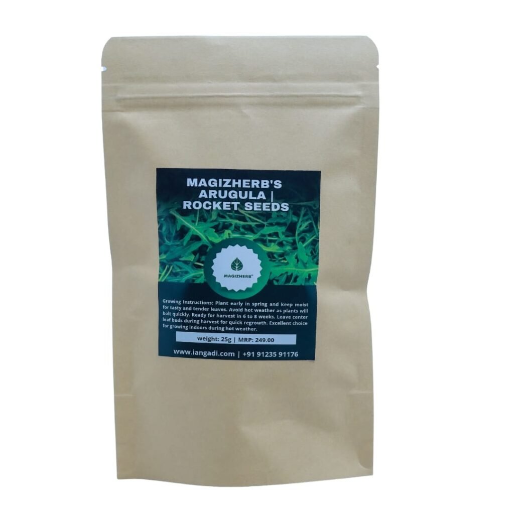 Rocket Arugula Seeds | Arugula Seeds | karakiri vidai | Eruca Sativa Seeds